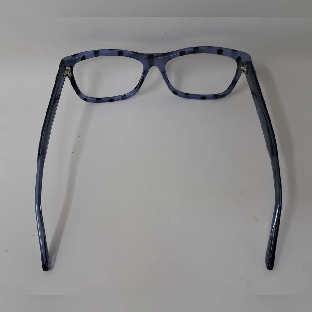 Gucci Eye  Glasses Frames Blue Black Italy Rectangle GG 3765 YV5 53mm 53-15-140 - Picture 15 of 16